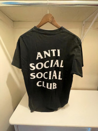 Anti Social Social Club Black T-Shirt 100% AUTHENTIC