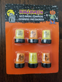 NEW - HALLOWEEN SELF-INKING STAMPERS
