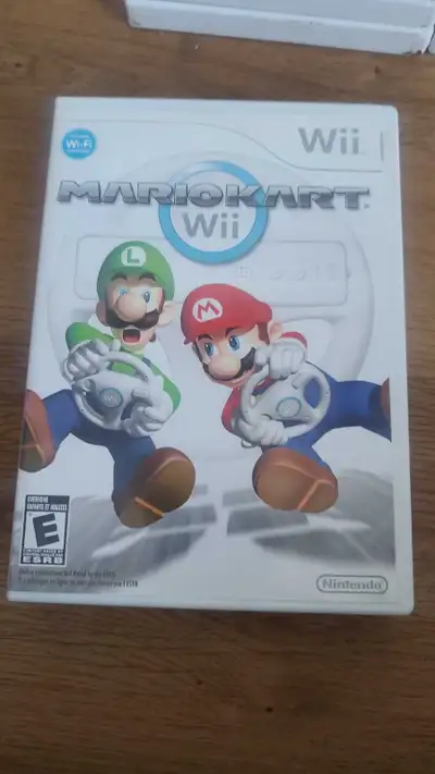 Nintendo Wii Games Mariokart wii, View more