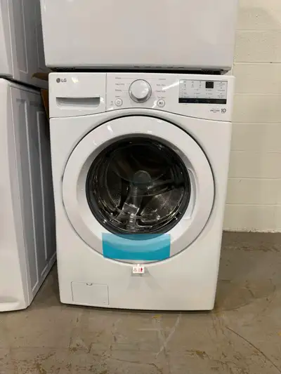 LG WM3400CW Front Load Washing Machine, View more