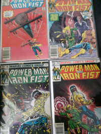 Comic Books-Power Man & Iron Fist 1 lot (16)Bronze Age -CPV.