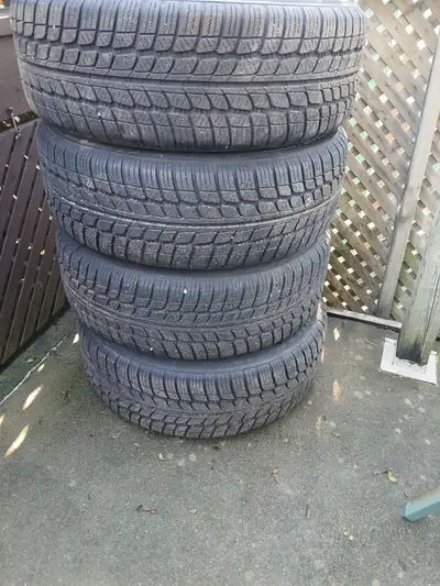 4 winter tires on rims HYUNDAI Ironman winter HSIL