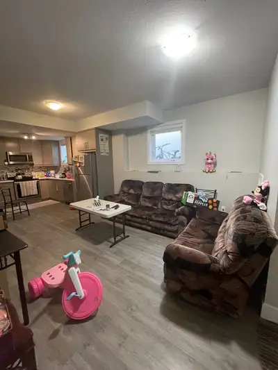 - 2 Bedroom, Semi furnished legal basement suite (Separate entrance)for rent in Rosewood (Gillies la...