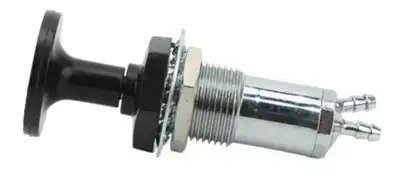 Greater Stability Nickel Plated Brass Fuel Plunger Primer Pump Perfect Fit for Snowmobile ATV Pickup...