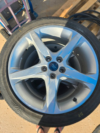 set of 18" Ford Rims with tires