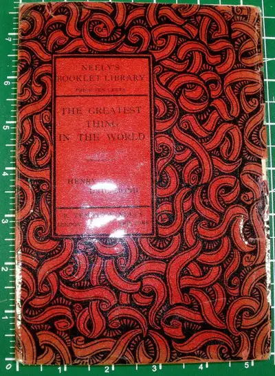 THE GREATEST THING IN THE WORLD - HENRY DRUMMOND, View more