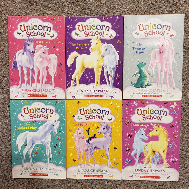 Unicorn School 6 Book Series Linda Chapman in Children & Young Adult in Moncton