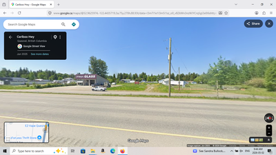 Zoned C-4 with Residential. Fully serviced .70 acre lot with 400 amp power. Jade Street Quesnel BC n...