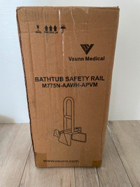 Vaunn Medical Bathtub Safety Rail- New