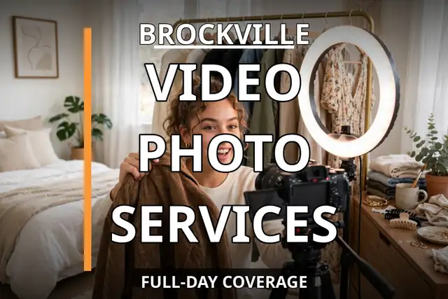 Brockville Corporate Video & Photo Services from $150