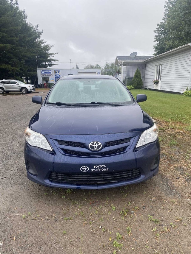 Toyota Corolla 2013 manuelle