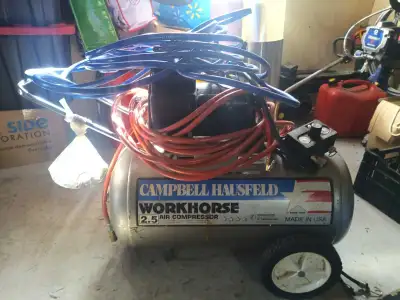 Cambell Hausfeld 2.5 air compressor , View more