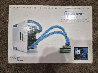 vintage cpu cooler - coolit systems, freezone, View more