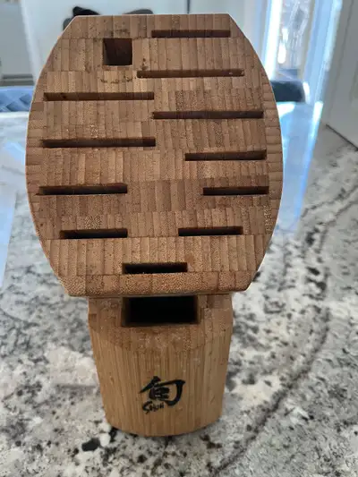 Shun Premier Bamboo Knife block, View more