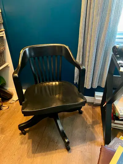 Solid Wood Vintage Office Chair, View more