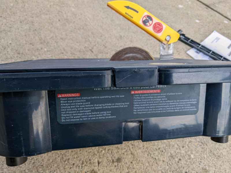 Tile wet saw for sale  