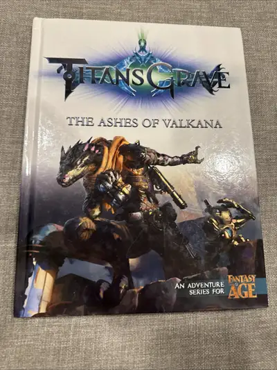 Titans Grave: THE ASHES OF VALKANA Fantasy Age RPG Hardcover Boo, View more