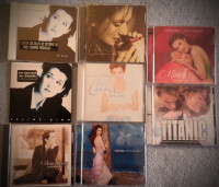 *Lot of 8 Celine Dion CD's for Sale ***PRICE REDUCED******PRIC