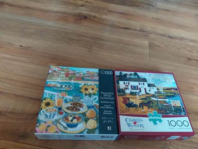 Complete puzzle, inexpensive — $2 each