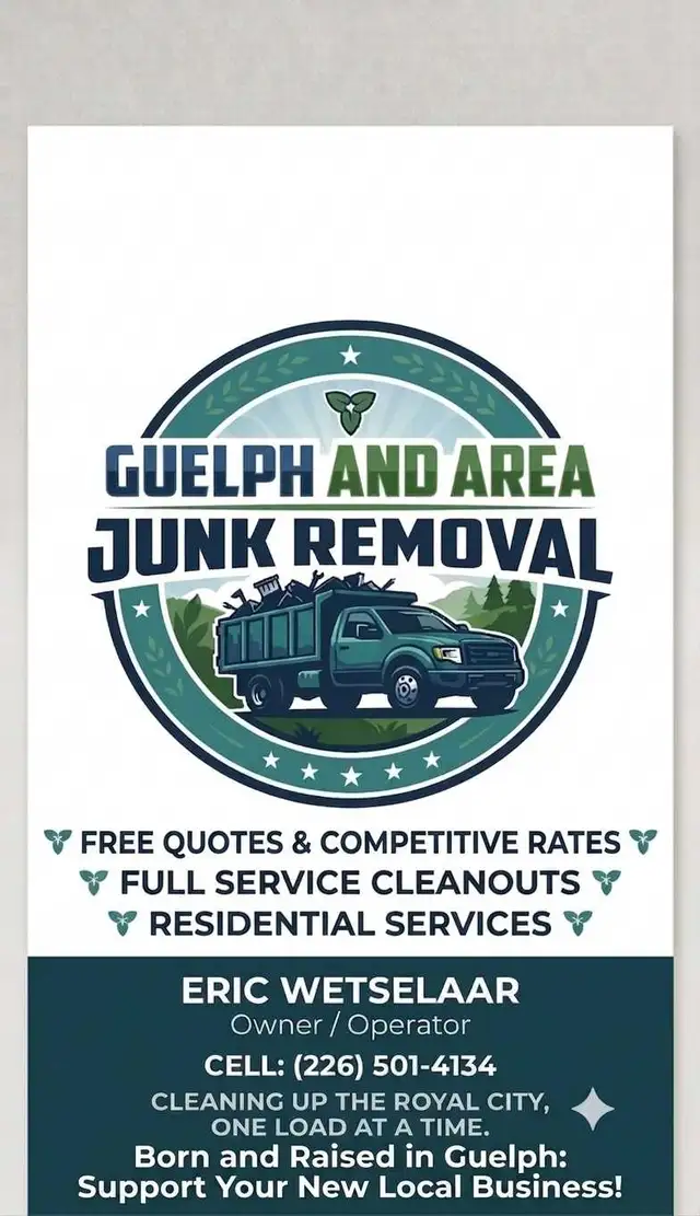 Guelph and area junk removal 