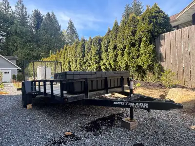 14ft Utility Trailer Rental – Dump Runs, Moving (Ramp), View more