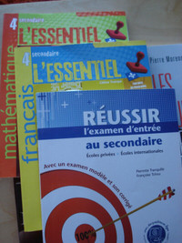 Livres pédagogiques (maths, français, etc) + trousse