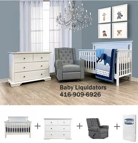 Baby Liquidators-4 Pce CARINO-N.I.B in Cribs in Mississauga / Peel Region