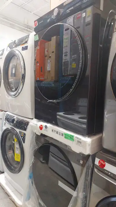  LAST CHANCE – Samsung Front Load Washer & Dryer | Stainless, View more