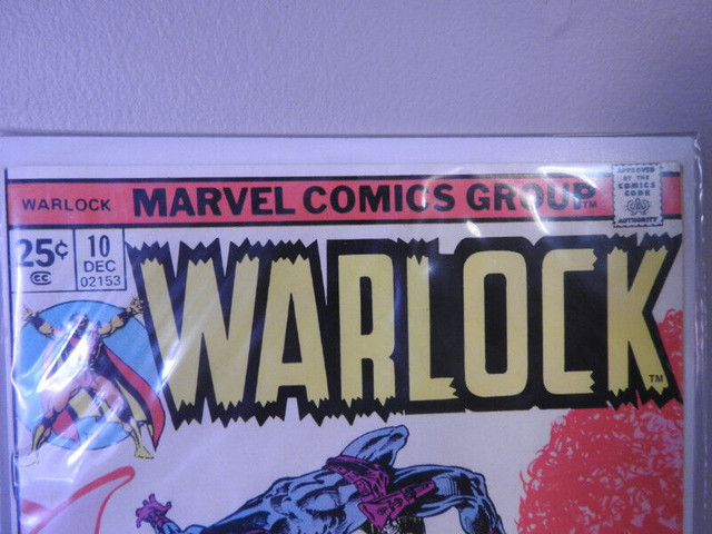 Warlock #10 Comic - Key Issue - Origin of Thanos & Gamora in Arts & Collectibles in Markham / York Region - Image 2