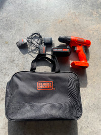 Black & Decker 20V Max Lithium Drill w/ Charger & Case