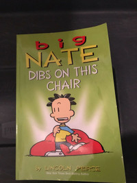 Big Nate graphic cartoon novel Dibs on this Chair,Lincoln Peirce