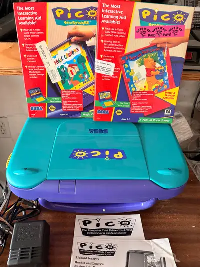 SEGA PICO LEARNING SYSTEM CONSOLE , View more