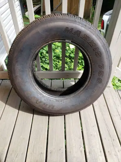 Brand new, Maxxis 750 Temporary Tire, Bravo H/T, 265/70 R17