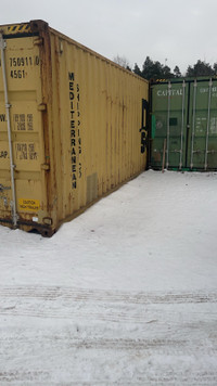 Shipping (sea) containers 