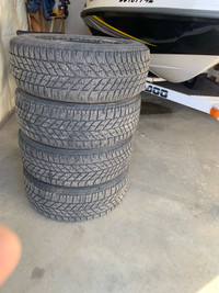 4-winter tires on rims.  $450 OBO 