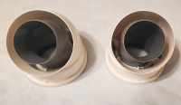 New! 2 Rolux Gas 45 Degree Condensing Vents