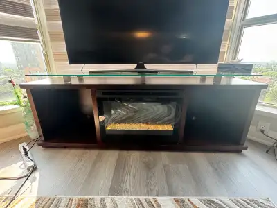 TV stand with heater , View more