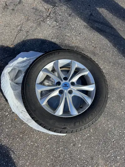 Selling: Four winter tires on rims in excellent condition. Purchased in November 2023 from Costco, u...
