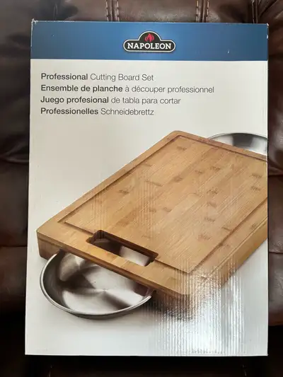 BEAUTIFUL NEW NAPOLEON PROFESSIONAL CUTTING BOARD, View more