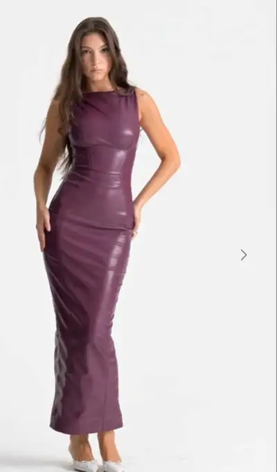 House of CB Sahara Merlot Dress - Large, View more