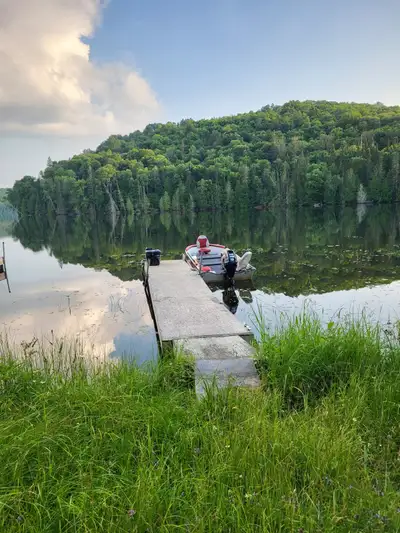 Bateaux de marques Grand Mère 14 pieds et demie motors susuki 25 hp année 2017 starter électrique po...