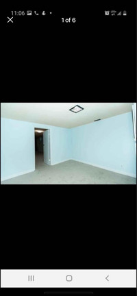 One room basement available 