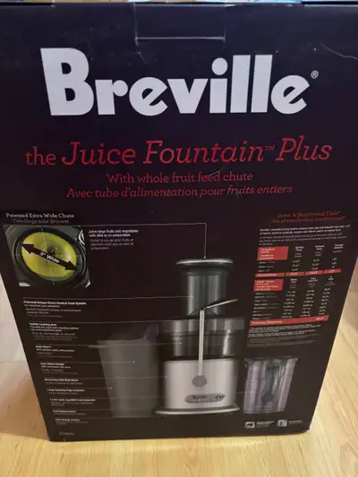 Breville Juice  Fountain Plus juicer, View more