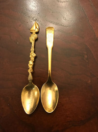 Vintage international .s.co& Freeport silver tea spoons.