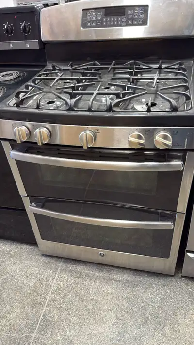 Product Description: Upgrade your cooking game with this powerful and versatile GE 30-inch gas range...