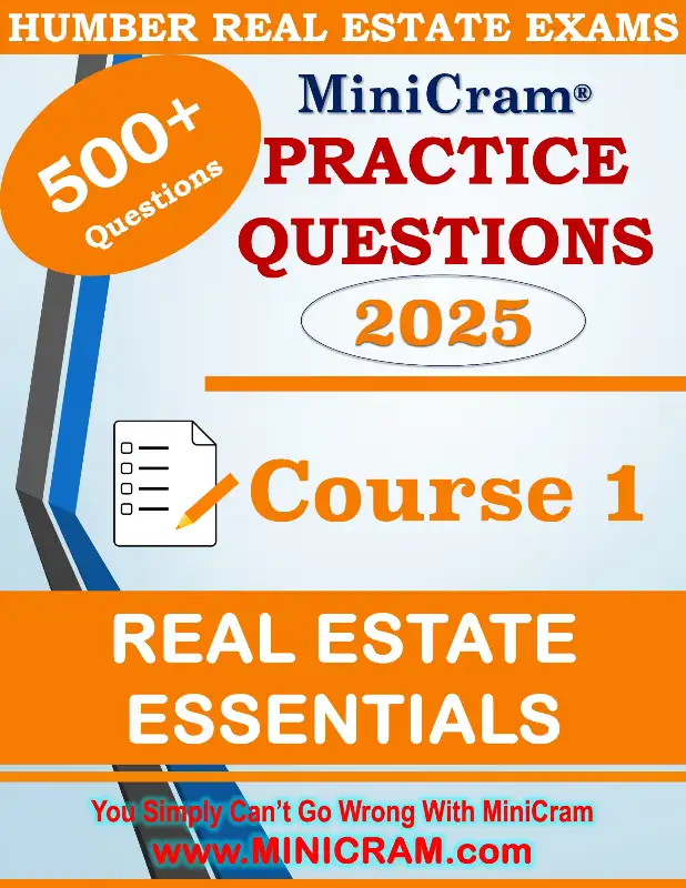 2025 UPDATE-SAVE 20% HUMBER Real Estate Exam Prep - MiniCram.com62863255263363124