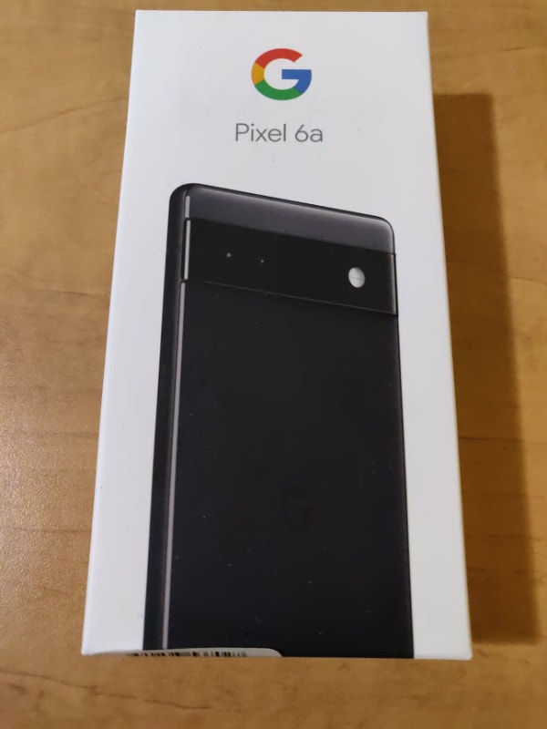 Google Pixel 6A brand new with accessories and invoice Cell Phones