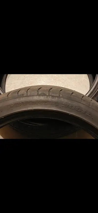 Ad up still available Bridgestone Potenza S001L 235 40 19 x2 265 35 19 x2 $500 per pair New take off...