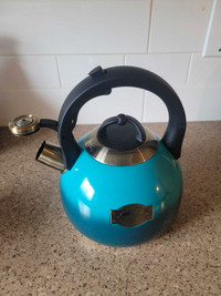 Whistling stovetop kettle