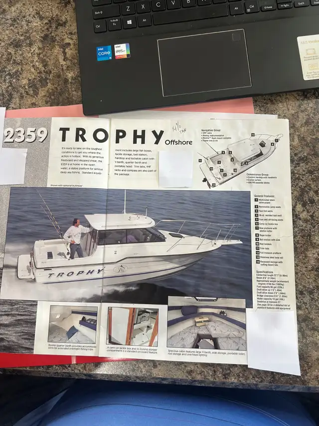 1992 bayliner in Powerboats & Motorboats in Prince Albert - Image 3